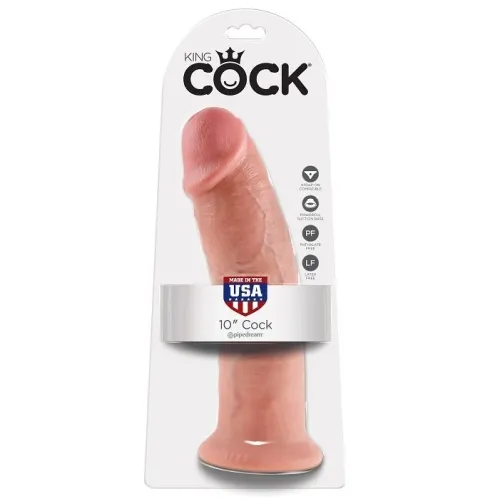10" Dildo Flesh 25,4cm – King Cock