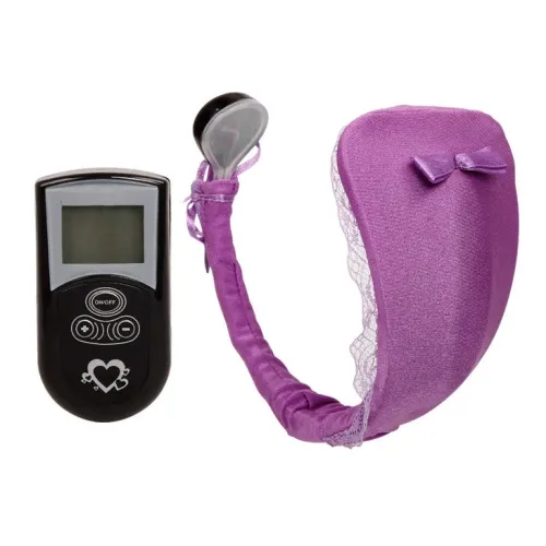 Tanga Mit Vibrator Und Fernbedienung Lila | Baile