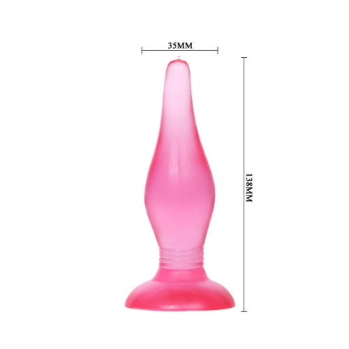 Soft Touch Analplug Lila 14,2cm | Baile