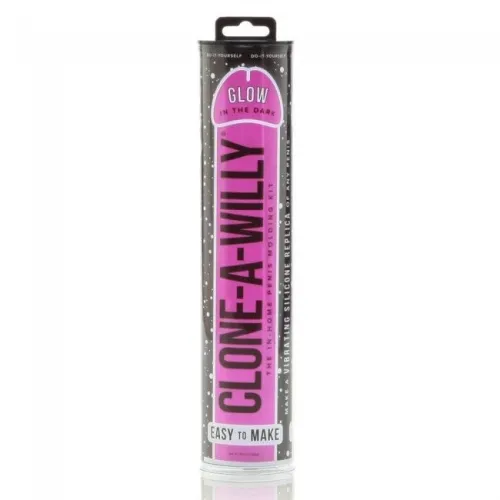 Leuchtenden Rosa Peniskloner Von Mit Vibrator – Clone A Willy