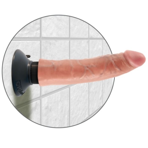 17.78cm Vibrierendes Cockfleisch | King Cock
