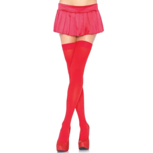 Nylonstrümpfe Rot – Leg Avenue