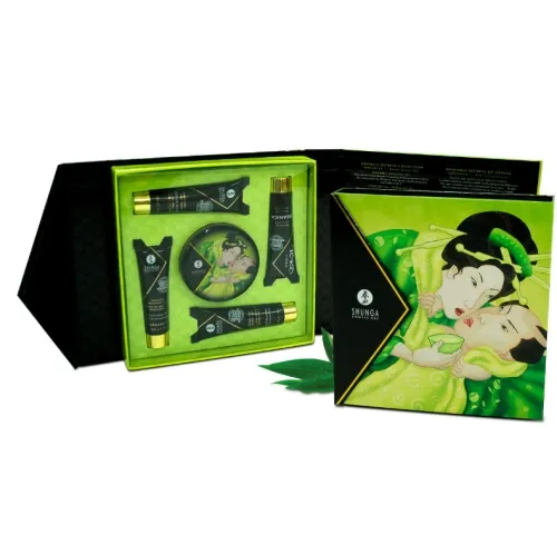 Geisha Secret Kit Exotischer Grüner Tee – Shunga