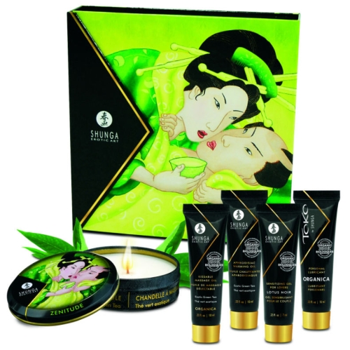 Geisha Secret Kit Exotischer Grüner Tee | Shunga