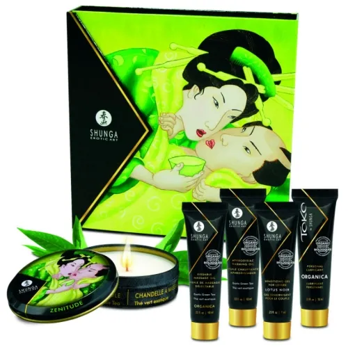 Geisha Secret Kit Exotischer Grüner Tee – Shunga