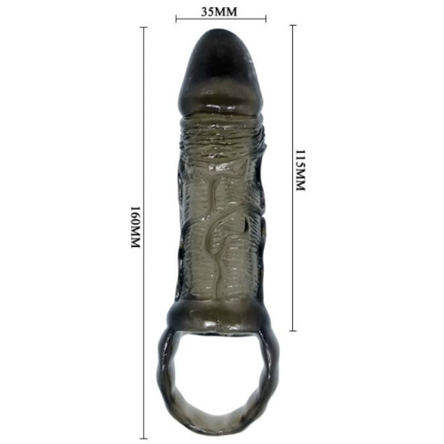 Penis Sleeve mit Hodengurt 11.5cm | Baile
