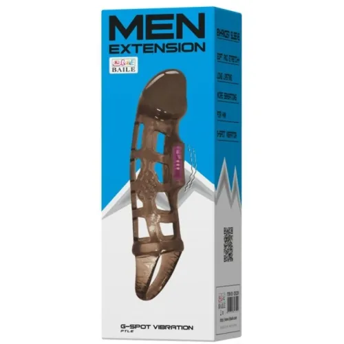 Penis Sleeve Mit Vibration Und Riemen 13.5cm – Baile