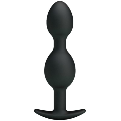 Silikon Analkugeln 12.5cm Schwarz | Pretty Love