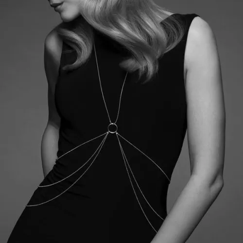 Magnifique 8 Body Chain Silver – Bijoux