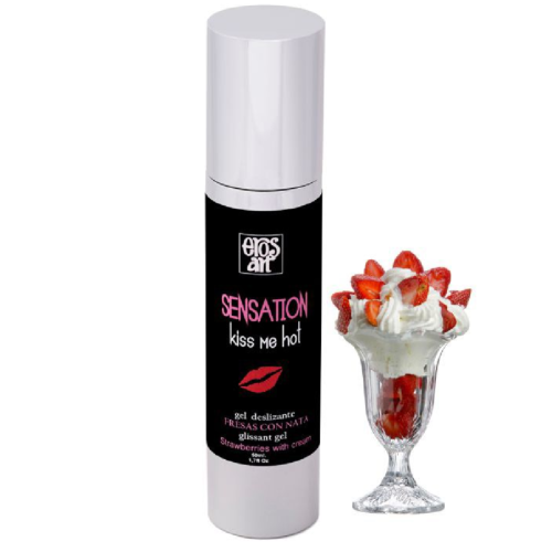 Sensation Natural Gleitgel Erdbeere 50ml | Eros