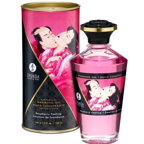 Massageöl Intensiver Himbeergeschmack 100ml – Shunga