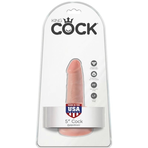 Dildo Mit Hoden 14cm Fleischfarben | King Cock