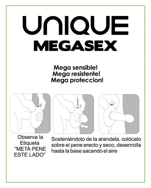 Uniq Megasex Kondome 3 Stk.