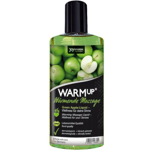 Warmup Massageöl Grüner Apfel 150ml – Joydivision