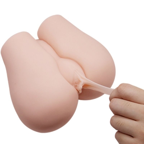Realistischer Anus Und Vagina Mit Vibrationshaltung 3 | Crazy Bull