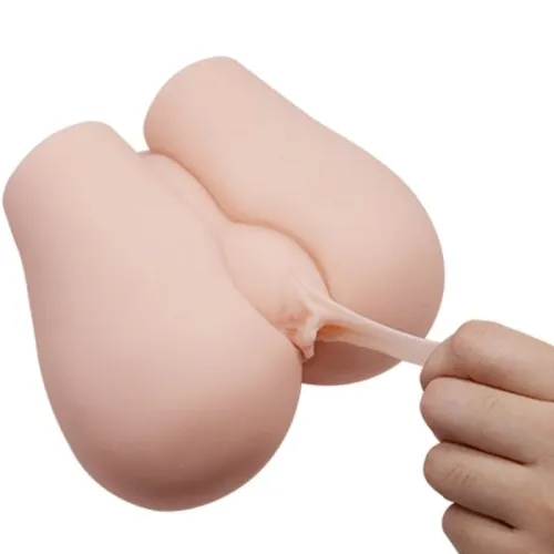 Realistischer Anus Und Vagina Mit Vibrationshaltung 3 – Crazy Bull