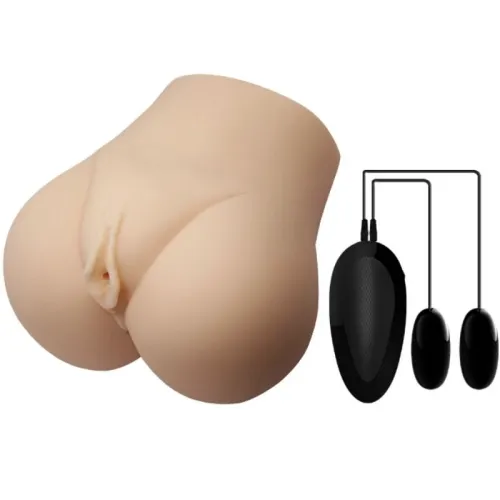 Realistischer Anus Und Vagina Mit Vibrationshaltung 7