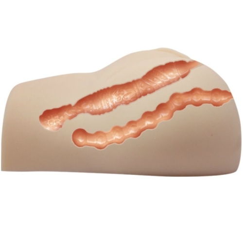 Realistischer Anus Und Vagina Mit Vibrationshaltung 7