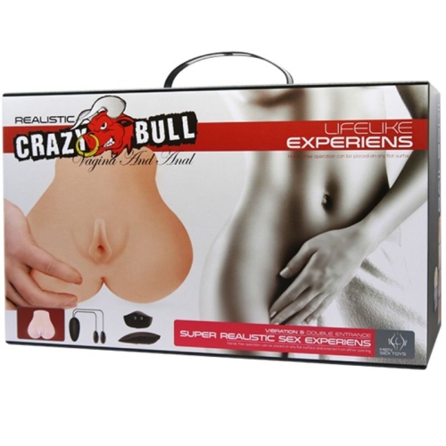 Realistischer Anus Und Vagina Mit Vibrationshaltung 7