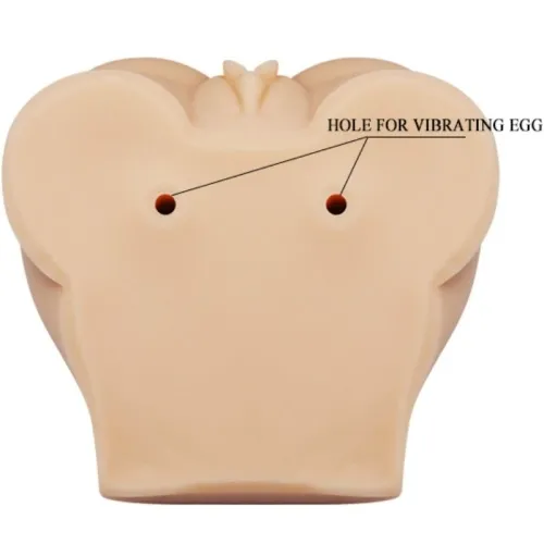 Realistic Anus and Vagina with Vibration Position 8