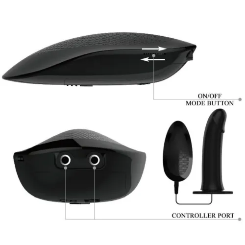 Vito Strap On Mit Dildo Hueco Y Vibration 17.3cm – Pretty Love