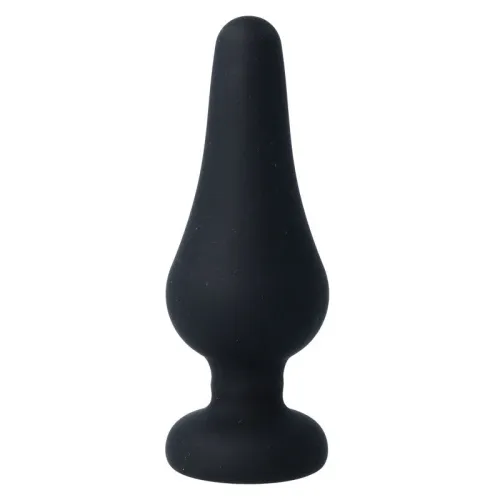 Anal Plug Pipo L Silikon Schwarz 13cm – Intense