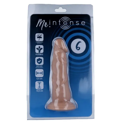 6 Realistic Penis 16.6 X 4.4cm – Mr Intense