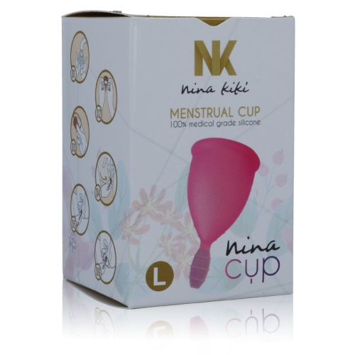 Ninacup Menstruations Cup Grösse L Rosa