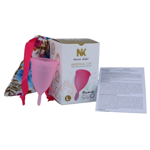 Ninacup Menstruations Cup Grösse L Rosa