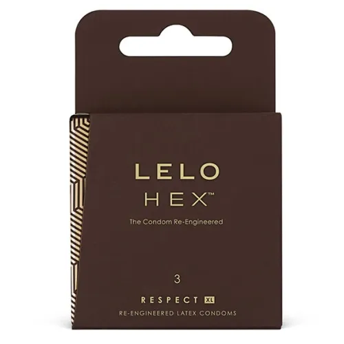 Hex Condoms Respect XL 3 Pack – Lelo