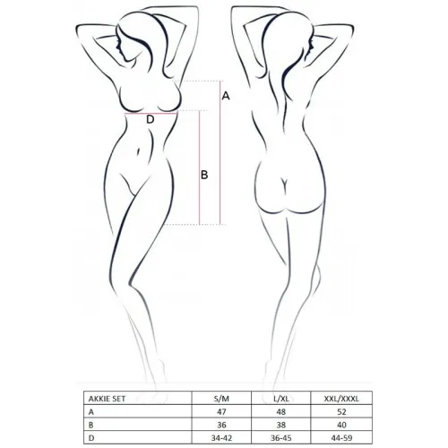 Akkie Krankenschwester Kostüm Set S/M – Passion