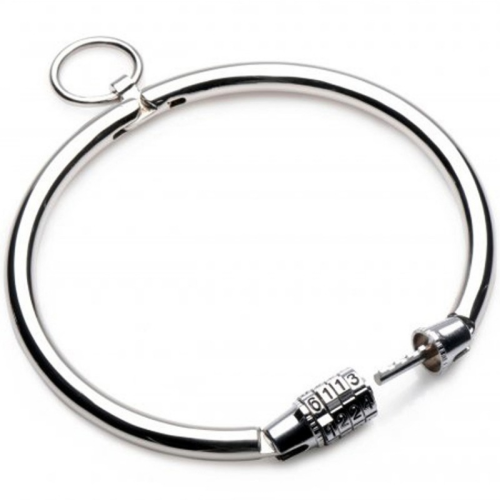 Combination Lock Collar 13,5cm | Metal Hard
