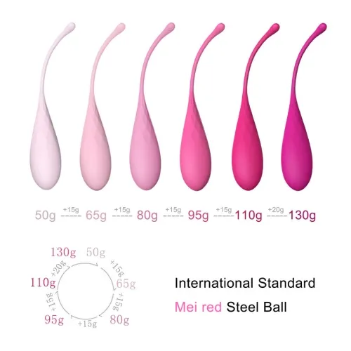 Leslie - Kugel Fit Pelvic Muscle Training Set 6 Stücke