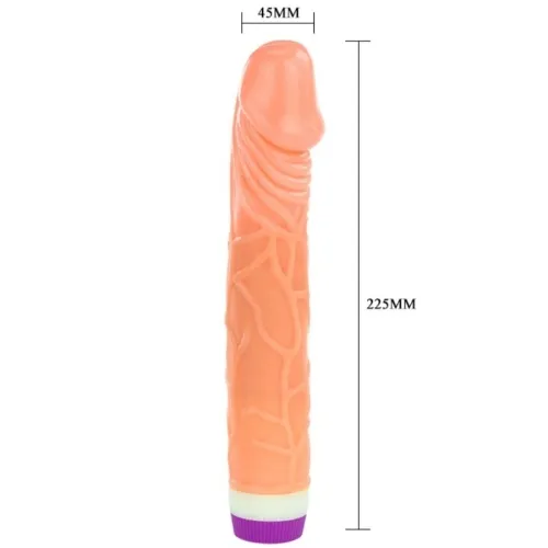 Waves Of Pleasure Realistic Vibrating 22.5cm – Baile