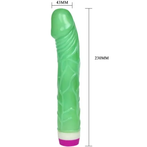 Waves Of Pleasure Vibrator 23cm Green | Baile