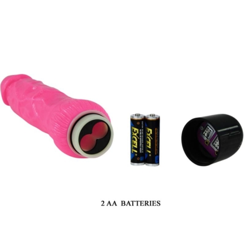 Realistischer Vibrator Rosa 24cm | Colorful Sex