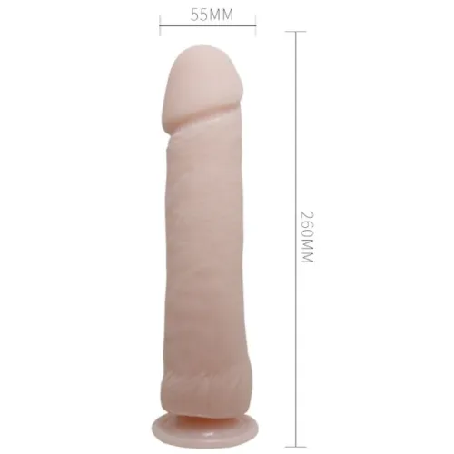 The Big Dildo Mit Vibration Natural 26cm | Baile