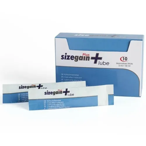 Sizegain Plus Lube Cold Effect – 500 Cosmetics