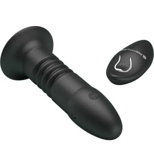 Magic Jinger Anal Plug Up & Down with Vibration | Pretty Love