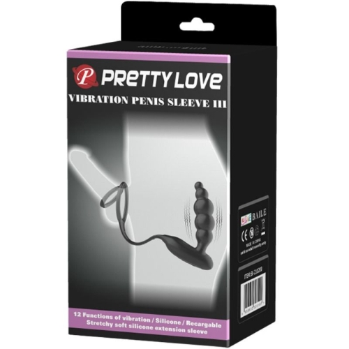Anillos Pene mit Plug Vibrator | Pretty Love