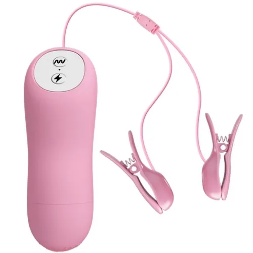 Romantic Wave Vibrating Nipple Clamps | Baile