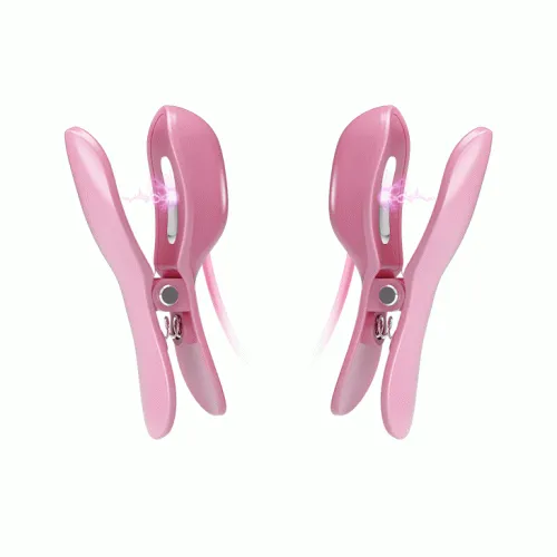 Romantic Wave Vibrating Nipple Clamps | Baile