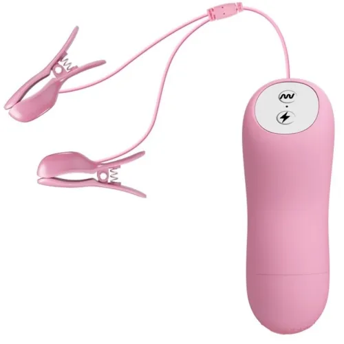 Romantic Wave Vibrating Nipple Clamps | Baile