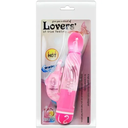 Vibrator Multivelocidad Mit Estimulador Rosa – Baile