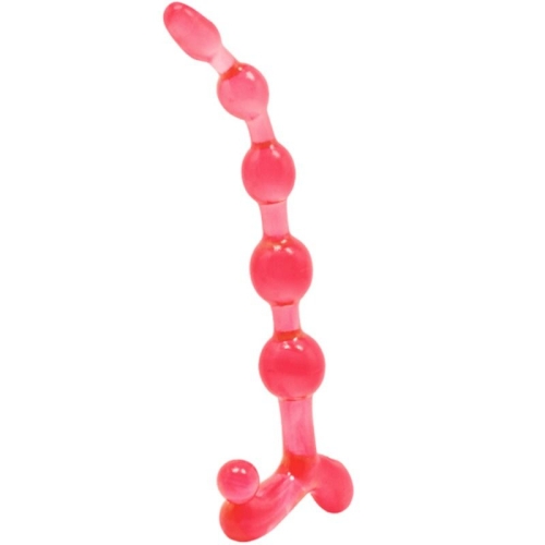 Bendy Twist Rote Analbälle | Baile