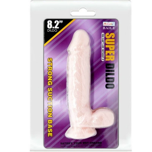 Super Dildo Realistisch Natural 21.5cm | Baile