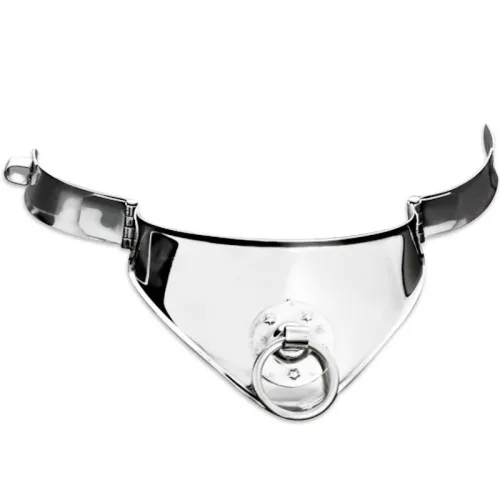 Necklace with ring and lock 12.5cm – Metal Hard