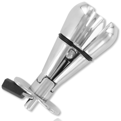Deluxe Locking Anal Butt Plug | Metal Hard