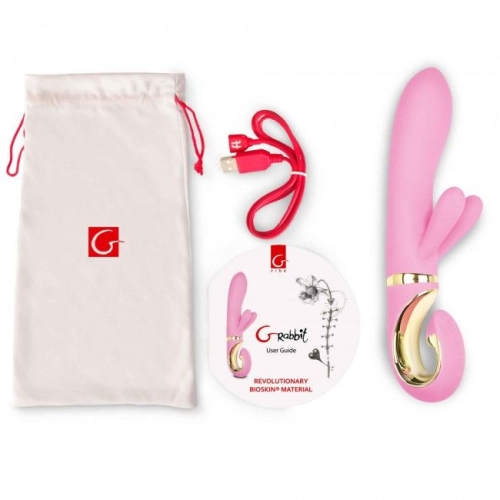 Fun Toy Grabbit Vibrator Rosa | Gvibe
