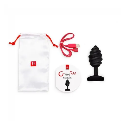 Gplug Twist 3.9cm Schwarz – G-Vibe